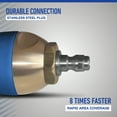 thumbnail image 3 of Powerhorse Rotating Pressure Washer Turbo Nozzle, 3.0 Orifice, 4000 PSI, 3 of 4