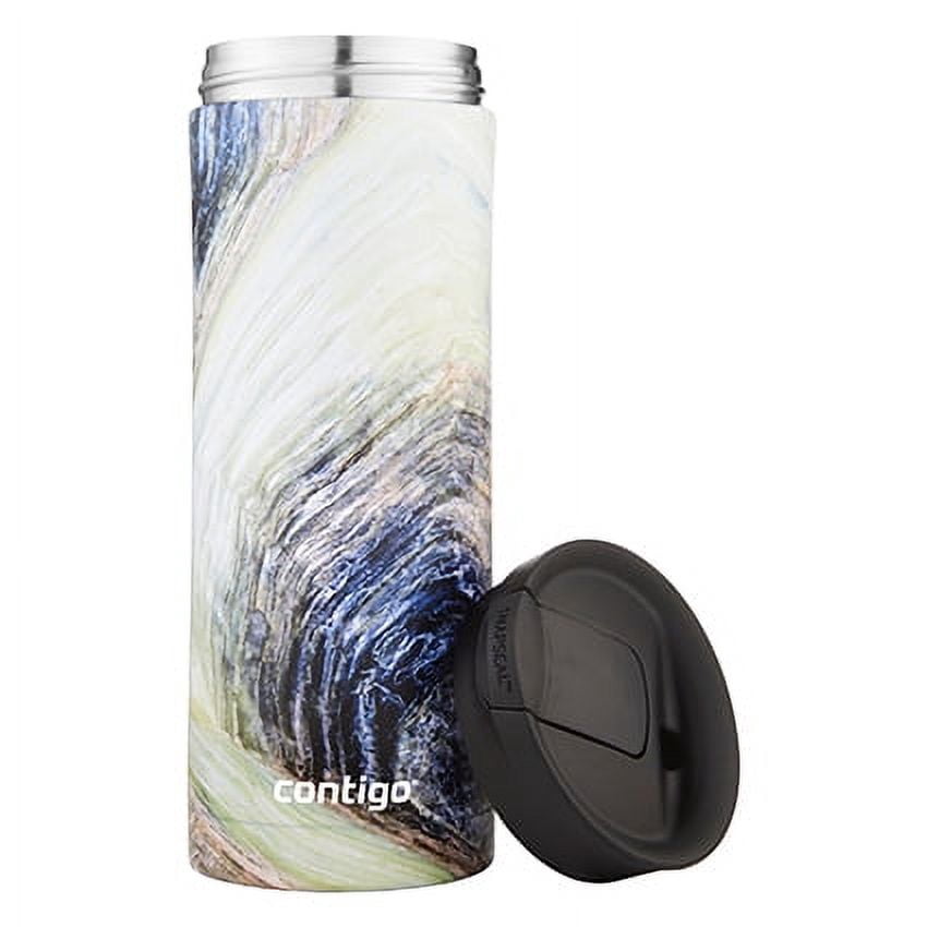 Contigo Couture Stainless Steel Travel Mug with SNAPSEAL Lid Twilight Shell, 20 fl oz.