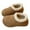 Brown, variant on Kids Snow Boots Boys Girls Cute Round Toe Suede Leopard Print Fuzzy Lined Clogs Casual Winter Nonslip Walking Shoes 13.5 Little Kid Coffee