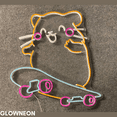 thumbnail image 3 of Glowneon Hamster Skateboarding Neon Sign, Hamster Led Sign, Kid Gifts, 3 of 5