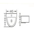 thumbnail image 2 of DROP Bath and Kitchen Bain lavabo vasque, 2 of 4