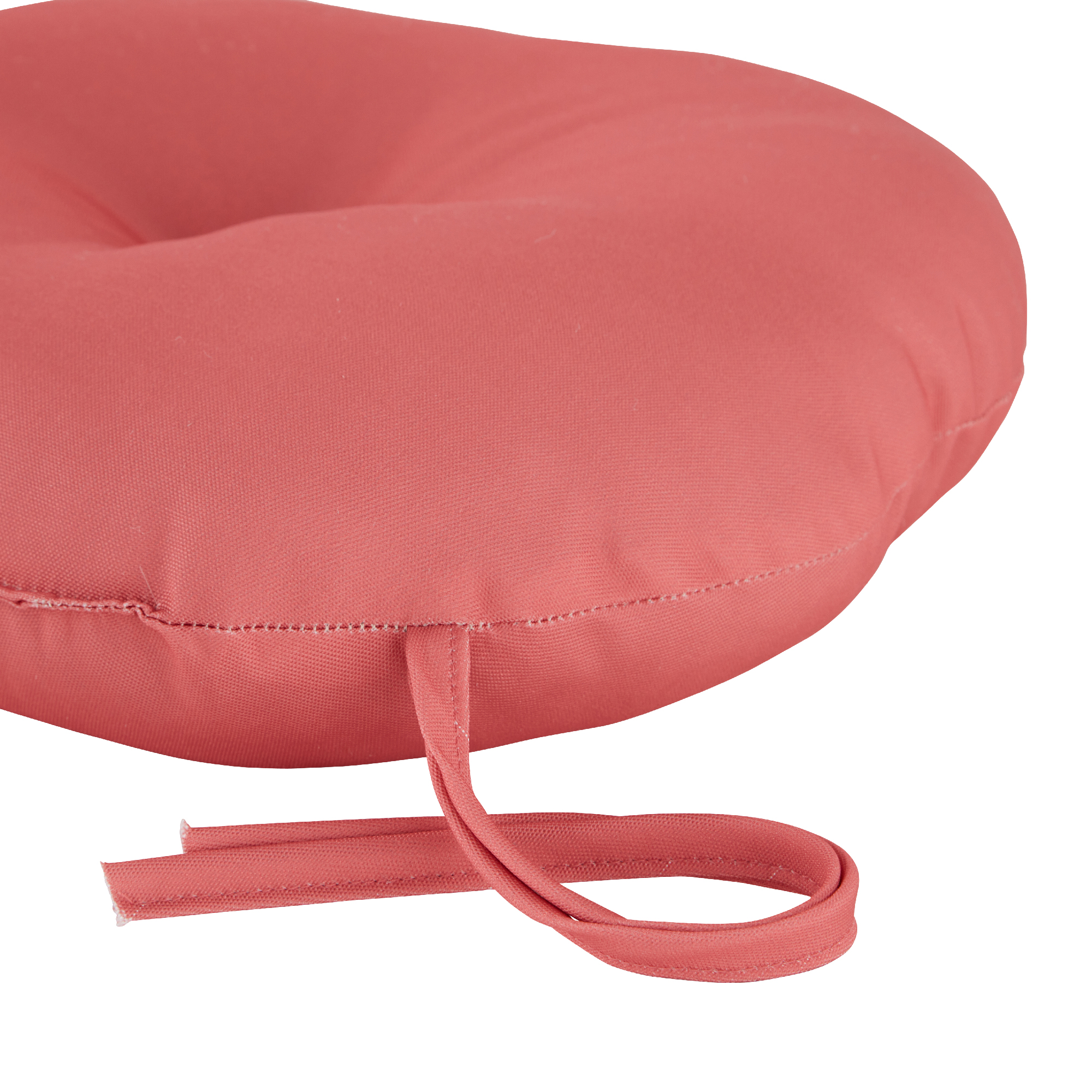 Greendale Home Fashions Coral 15 in. Round Outdoor Reversible Bistro Seat Cushion (Set of 2) - image 4 of 6