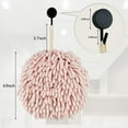 thumbnail image 2 of MEETSWEET Chenille Quick-Drying Towels & Hand Towels, 2-Piece Set, Pink, 2 of 8
