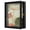 Black, variant on This 3D display box features a unique solid wood frame. No assembly is required; it can be placed on a tabletop or mounted on the wall to display photos, certificates, and medals.