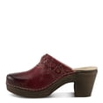 thumbnail image 4 of Spring Step L'Artiste Calliroe Open-Back Clogs | Hand-Painted Leather Slip-On with Floral Details, 4 of 9
