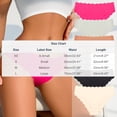 thumbnail image 6 of SDNall Plus Size Women's Low Rise Briefs, Breathable Seamless Underwear, Soft Nylon Blend Panties with Comfortable Fit for Everyday Wear, 6 of 6