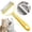 A, variant on Blue Double Sided Pet Grooming Brush for Dogs Cats, Dual Use Deshedding Dematting Rake Comb Removes Undercoat Tangled Loose Hair