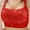 Red, variant on CALAFEBILA Sports Bra for Ladies Fashion Strap Lifting Adjustable Spandex Tank Tops Underwear