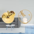 thumbnail image 2 of Escultura De Cristal De Fruta, Figura De Cerámica De Metal, Decoración De Colección, Artesanía, Delicado Adorno De Escritorio, Estatua, Soporte Para Porches, Restaurantes, Oficinas,, 2 of 8