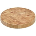 thumbnail image 3 of HUBERT Display Riser Round Melamine and Bamboo - 18" Dia x 2" H, 3 of 5