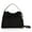 Black, variant on Like Dreams Women's Adjustable Top Handle Solace Suede Bag