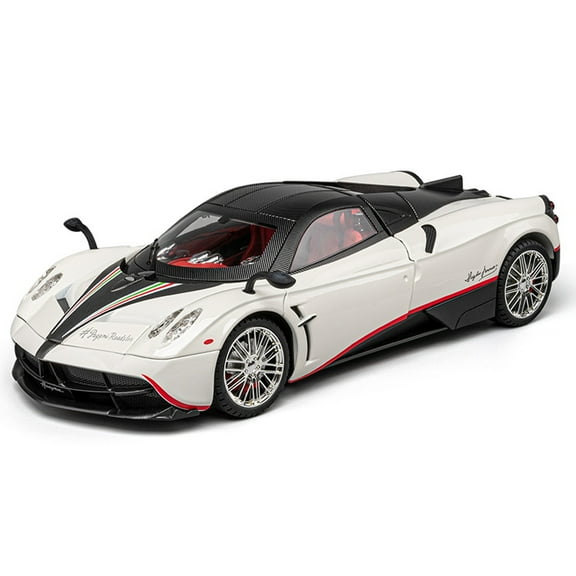 Anmyjuly 1:18 Scale Huayra Model, Simulated Alloy Die-cast Sports Car Model, Gift for Car Collectors