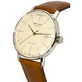 thumbnail image 3 of Iron Annie Bauhaus Leather Strap Beige Dial Quartz Men's Watch, 50505, 3 of 3