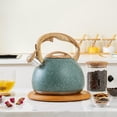 thumbnail image 3 of Teteras silbantes Kettle 2.8L s Utensilios de cocina Hervidor de agua portátil para hervir agua para estufas de gas, cocinas de inducción, estufas Fanmusic Teteras silbantes, 3 of 7