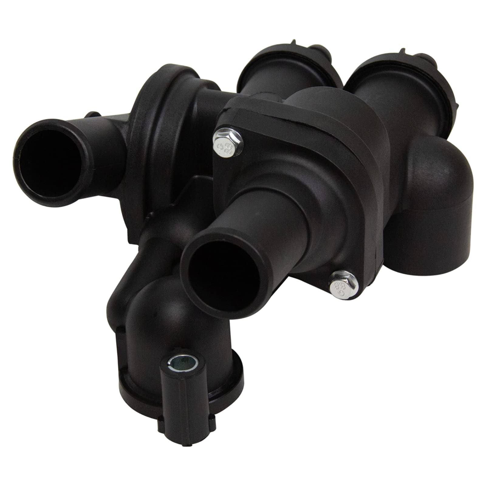 TRQ Thermostat Housing Cooling Water Outlet Assembly for Chrysler Dodge