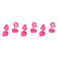 thumbnail image 1 of stanreset 4 Pieces/Set ABS Cake Mold Reusable Washable Christmas Themed Kitchen Bakery Baking Cookie Mould Tool Accessories Pink 3Set, 1 of 6