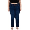 thumbnail image 1 of Pantalón Recto Britos Jeans Mujer Curvy Azul 501649, 1 of 5