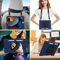 thumbnail image 3 of ELEHOLD Rugged Case for iPad 9th/8th/7th 10.2" 2021/2020/2019, Dual-Layer Heavy Duty Shockproof Case with 360° Rotatable Foldable Kickstand Handstrap Crossbody Shoulder Strap Pencil Holder,Darkblue, 3 of 6