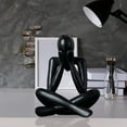 thumbnail image 3 of 2PCS Thinker Statue Office Decor Desk Decor, Abstract Decor Art Sculpture Ornament Coffee Table Decor Bookshelf Decor Modern Home Decor Home Decorations for Living Room, 3 of 5