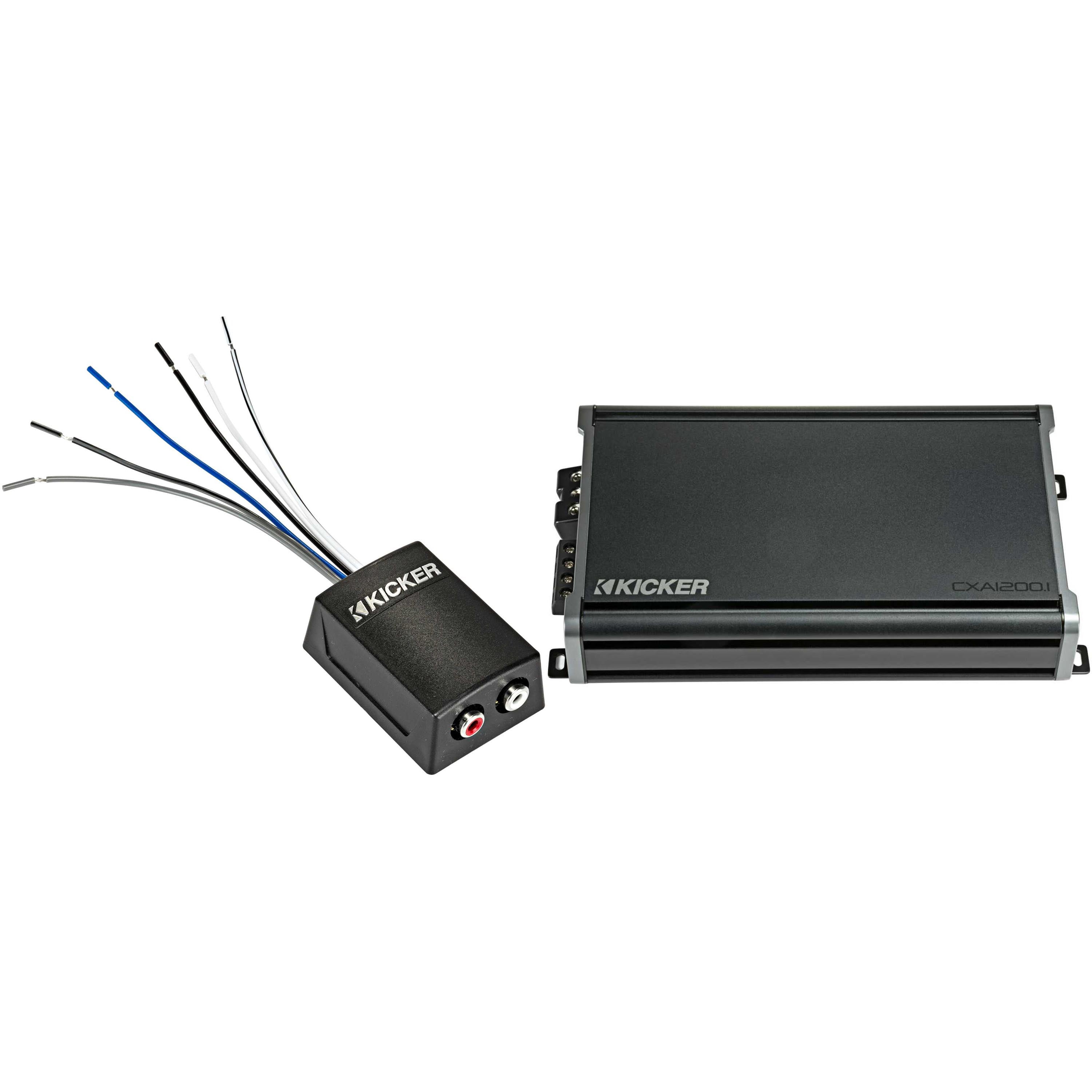 kicker アンプ　KXA800.1 KICKER KX Series KXA800.1 - Car - amplifier - 1-channel - Walmart.com