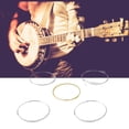 thumbnail image 1 of Banjo String Set, Strong Penetration Bright Low Notes Full Resonance Stainless Steel 5 Banjo String Kit  For Replacement, 1 of 8