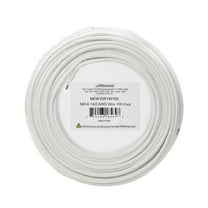 Maxxima 100 Ft. 14/2 White NM-B Solid Copper W/G Electrical Wire, Non Metallic Cable, Outlets & Switches