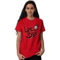 thumbnail image 5 of Love Bug Cute Ladybug Valentines Day Women's Graphic T Shirt Tees Brisco Brands M, 5 of 6