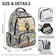 thumbnail image 4 of KEIAHUAN Soccer Duck Camo Girls Backpack Set, 17 Inch Campus Backpack, 4 Piece Matching Bundle, Water Resistant, 10-12 Years Old Daily Use Gear, Full Lunch Bag & Storage Pencil Case, 4 of 7