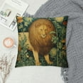 thumbnail image 2 of ARISTURING William Morris Greenery Forest Animals Lion Antique Decorative Throw Pillow Cover Soft Throw Pillowcases Home Decor Living Room Cushion Cover for Bed Couch Car, 2 of 5