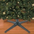 thumbnail image 7 of Metal Artificial Christmas Tree Stand for Trees up to 7.5' and up to 1.5" in Diameter, Green, by Holiday Time, 7 of 7