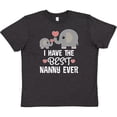 thumbnail image 3 of Inktastic Best Nanny Ever Grandchild Youth T-Shirt, 3 of 5