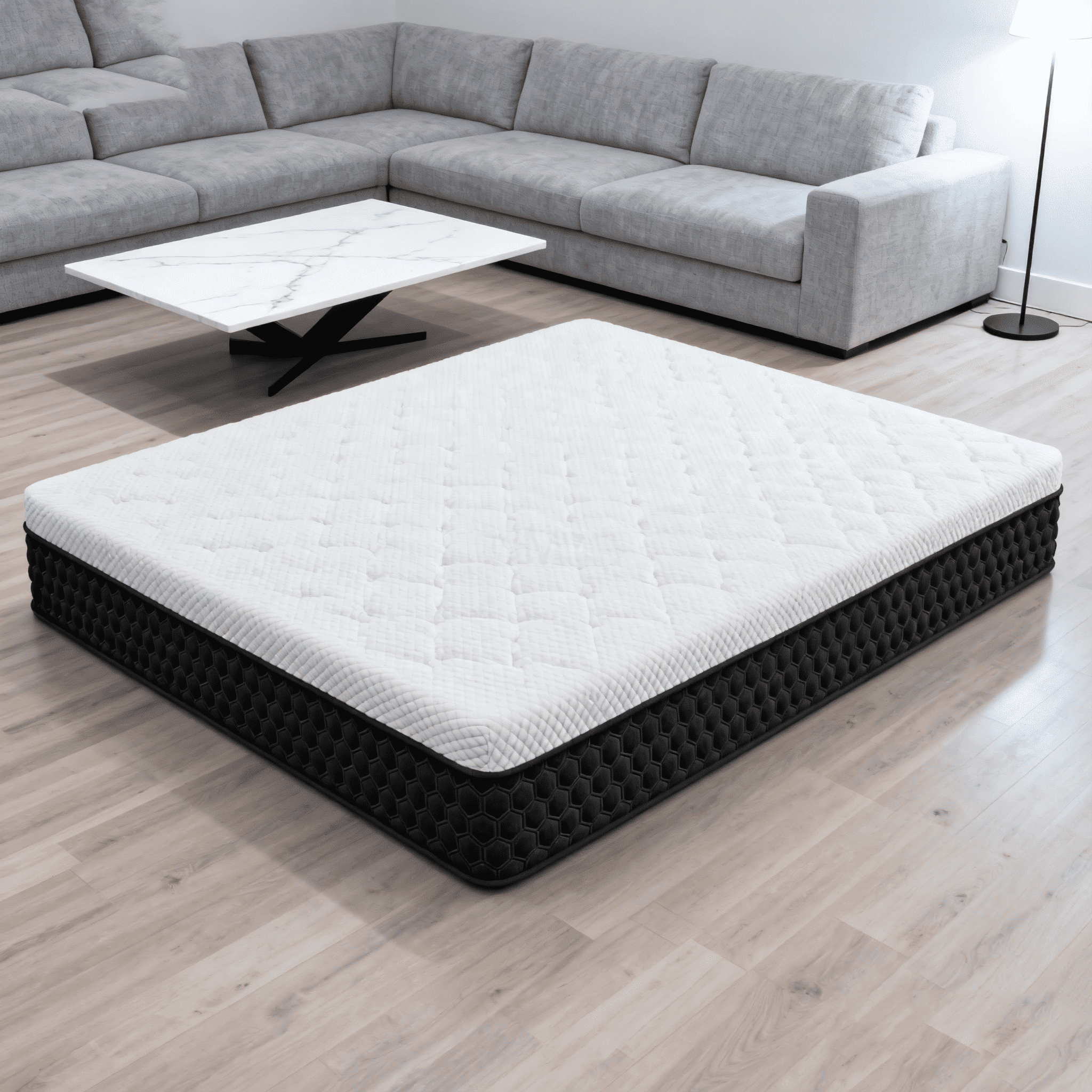 12 Inch King Firm Hybrid Mattress in a Box, Copper Cooling Gel Memory Foam, 740 Pocket Coils for Motion Isolation, Edge Support, CertiPUR-US Certified, Temperature Regulating