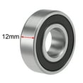 thumbnail image 3 of 6203-2RS Deep Groove Ball Bearing 17mmx40mmx12mm Double Sealed Chrome Steel P6 10pcs, 3 of 4
