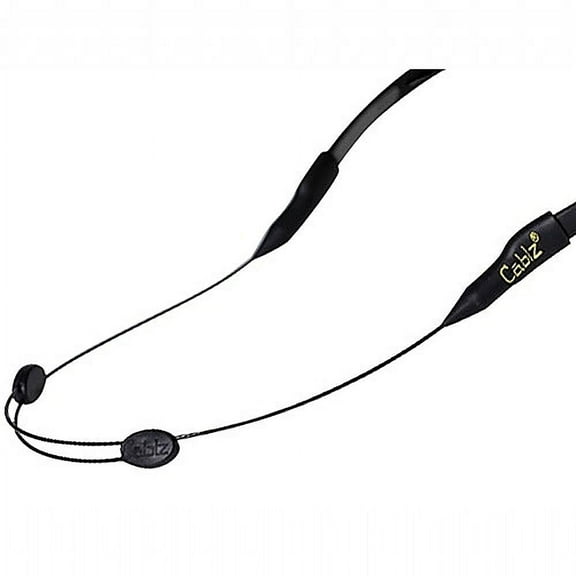 Cablz Black Eyewear Strap 14"