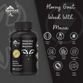 thumbnail image 2 of Heroot Goat Weed Capsule Maca Root 500mg Supports Stamina & Saw Palmetto, 60 Capsules, 2 of 6
