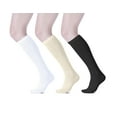thumbnail image 2 of 3-Pack Buster Brown 3 Pair Women's Buster Brown Cotton Knee High Sock - Pack of 3 Pairs- Shoe Size 11-12, 2 of 3