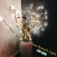 thumbnail image 3 of 20 LED interior rama de árbol luz fiesta boda hogar jardín decoración lámpara de cadena de hadas, 3 of 8