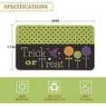 thumbnail image 6 of Halloween Door Mat Gnome Bat Front Door Mat Non Slip Rubber Backing, Fall Indoor Outdoor Entrance Mats, Halloween Home Decor Door Mat Outdoor Rug 17 x 30 Inch, 6 of 6