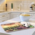 thumbnail image 6 of Grapes Wine Glass Bottle Dish Drying Mat for Kitchen Counter Absorbent Microfiber Drying Pad, Medium 16x18 in, 6 of 7