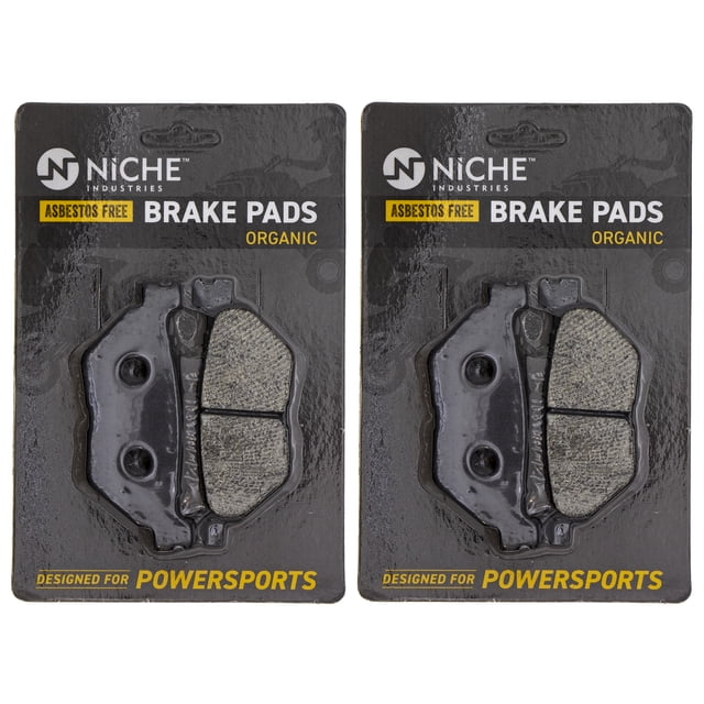 Niche Complete Organic Brake Pad Set for Yamaha Bolt Stryker Motorcycle MK1002693