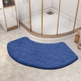thumbnail image 4 of Foam Bath Rug Embossed Bathroom Mat Water Absorbent Washable | Non-Slip Thick Soft Comfortable Carpet | Indoor Shower Floor Mat for Home, Kitchen, Entryway, 4 of 5