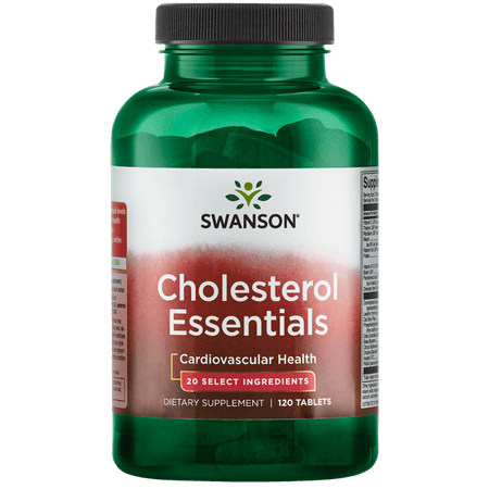 Swanson Cholesterol Essentials 120 Tabs (Best Vegetables For Cholesterol)