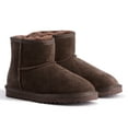 thumbnail image 6 of Aus Wooli Australia Short Sheepskin Ankle Boot - Chocolate, 6 of 9