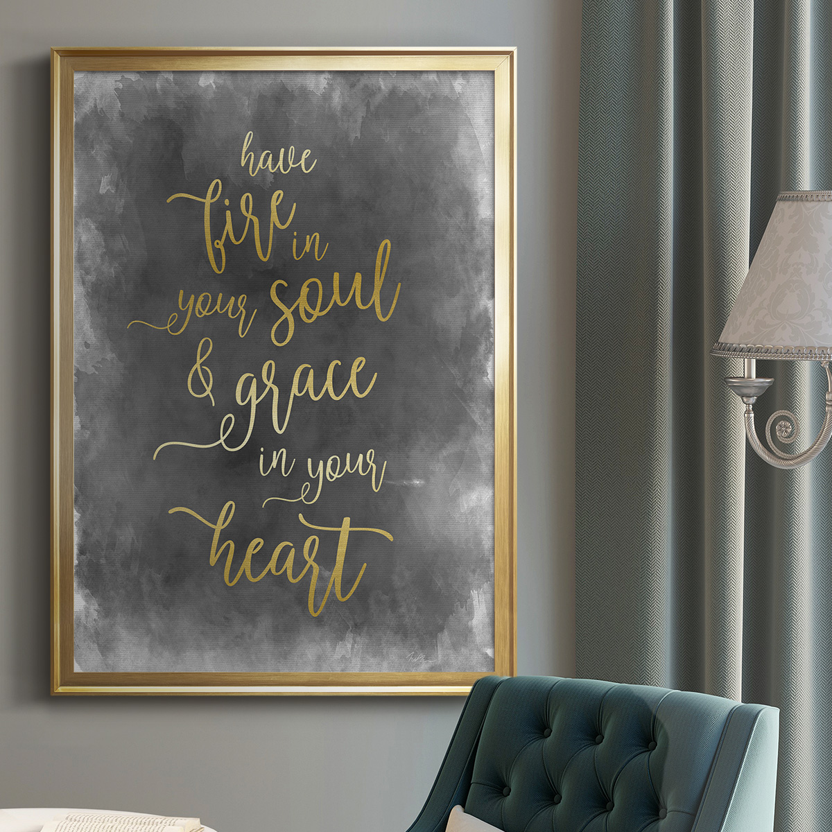 Fire in Your Soul Premium Classic Framed Print - Ready to Hang