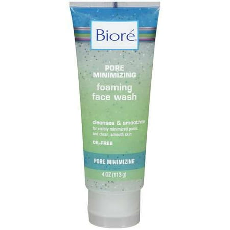 Biore: Pore Minimizing Foaming Face Wash, 4 oz