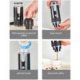 thumbnail image 5 of Yajisi Portable Coffee Machine, 9.6 inches / 24.5 cm Handheld Espresso Maker Compatible with K Cup Capsules and Ground Coffee, Rechargeable Mini Coffee Brewer for Travel Camping Hiking Outdoors, 5 of 7