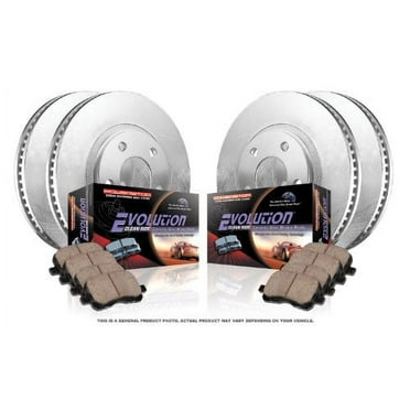 Powerstop KOE4100 PSBKOE4100 FRONT & REAR DAILY DRIVER BRAKE KIT Fits 2018 Toyota RAV4