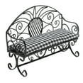 thumbnail image 1 of Miniature Furniture, Exquisite Craftsmanship Miniature Bench Beautifully Designed  For Garden For Dolly House, 1 of 8
