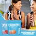 thumbnail image 3 of 2PCS Hot Selling Strawberry / Peach Protein Supplement Powder Gramms Strawberry Acai Protein Tk, 3 of 7