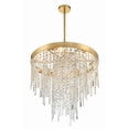 thumbnail image 6 of Crystorama Winfield 6 Light Antique Gold Chandelier - 24"W x 24"H x 24"D, 6 of 13